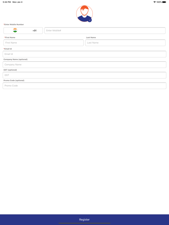 Go4delivery-Same Day Delivery iPad 應用截圖