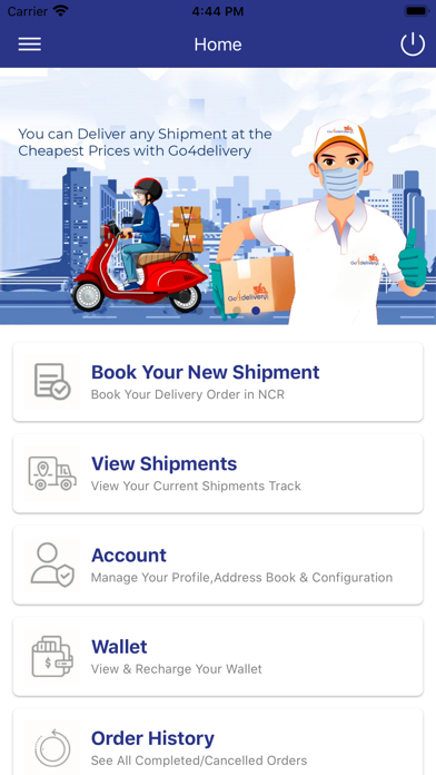 Go4delivery-Same Day Delivery應用截圖