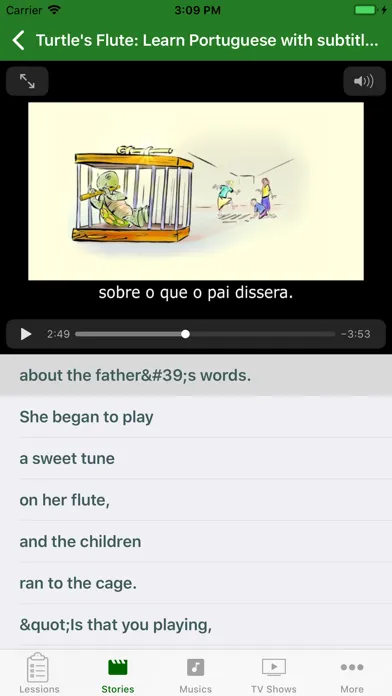Captures d'écran de Easy Portuguese