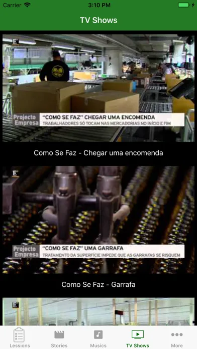Captures d'écran de Easy Portuguese