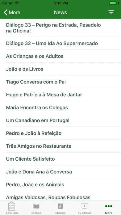 Captures d'écran de Easy Portuguese