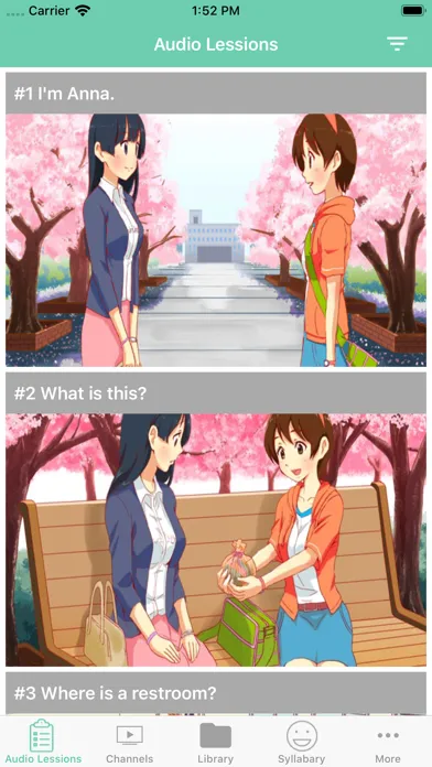 Learn Japanese Online Screenshots