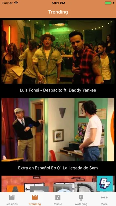 Captures d'écran de Learn Spanish Is Easy