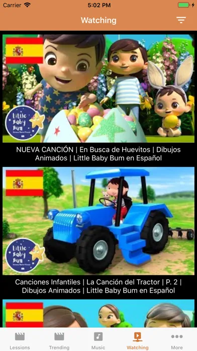 Captures d'écran de Learn Spanish Is Easy