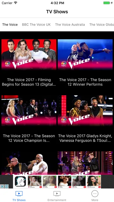 Скриншоты Reality TV Shows