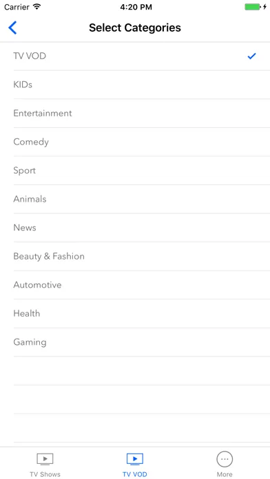 Скриншоты Reality TV Shows