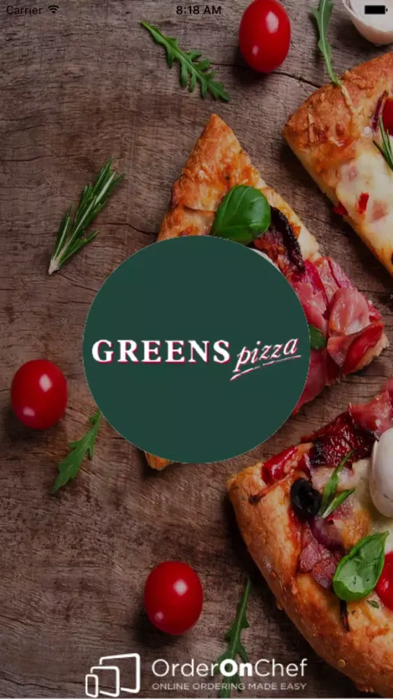Zrzuty ekranu Greens Pizza