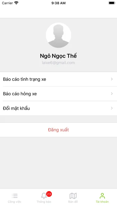 Captures d'écran de Ngôi sao xanh - Tài xế