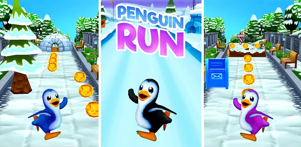Penguin Run Screenshots