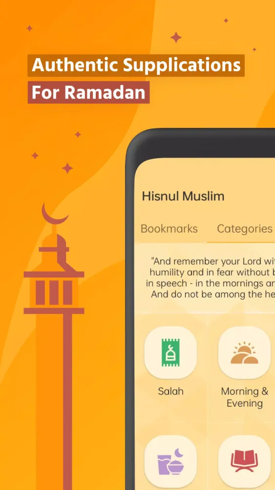 Ảnh chụp màn hình của Dua & Zikr (Hisnul Muslim)