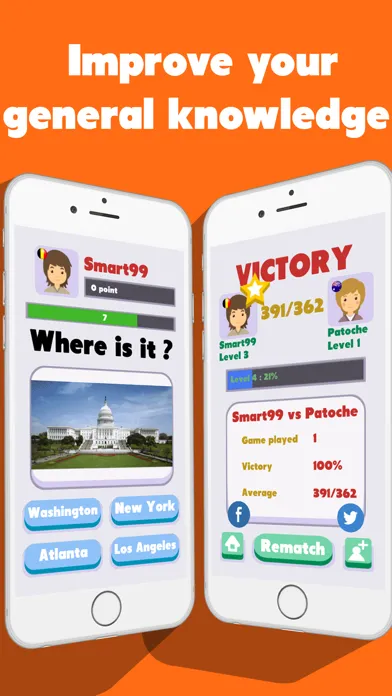 Zrzuty ekranu Quiz It 2016 - Brain your friends! Challenge quizz