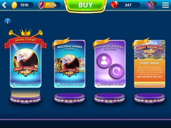 Grand on Demand Slots iPad  스크린샷