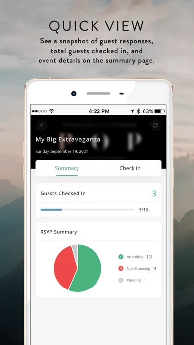 Greenvelope Check-In স্ক্রিনশট