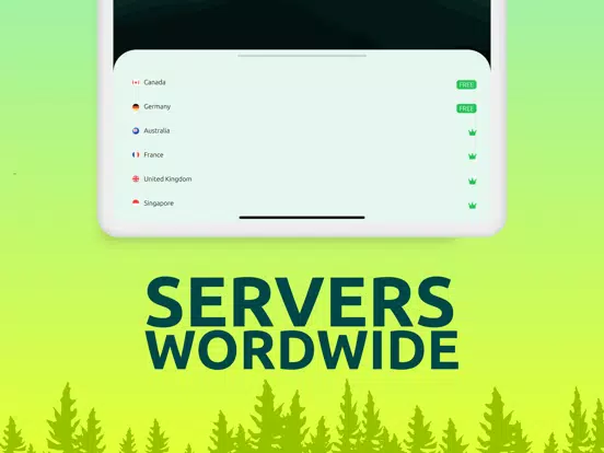 Green VPN : Fast Private Proxy iPad  Screenshots
