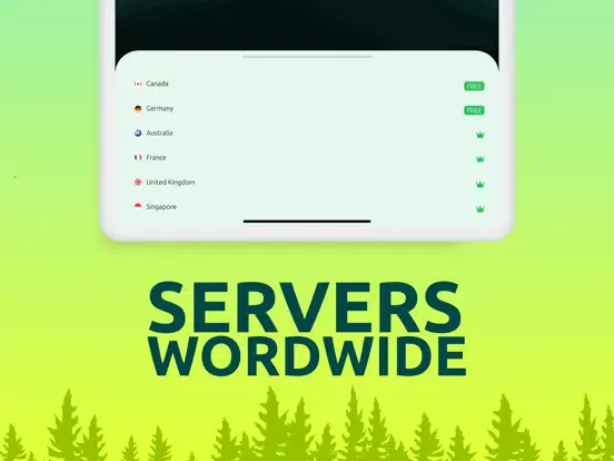 Green VPN : Fast Private Proxy iPad  स्क्रीनशॉट