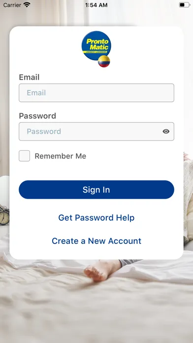 ProntoWallet Columbia應用截圖