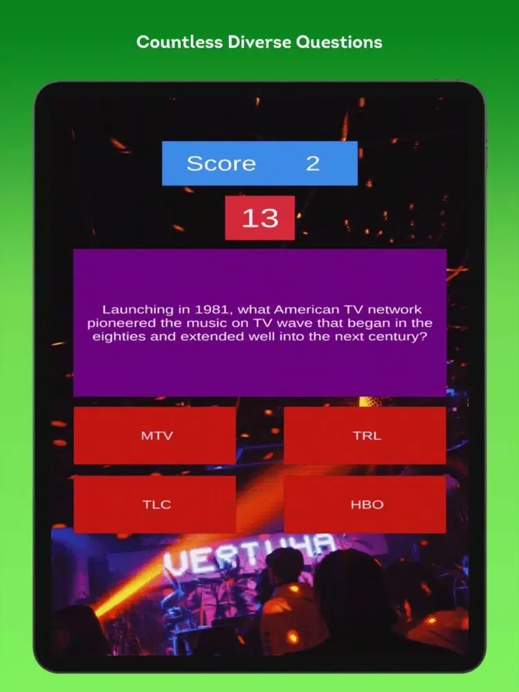 Captures d'écran de 80s Trivia Challenge iPad 