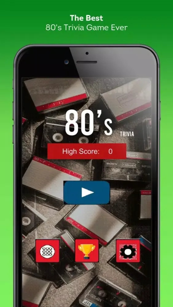 Captures d'écran de 80s Trivia Challenge