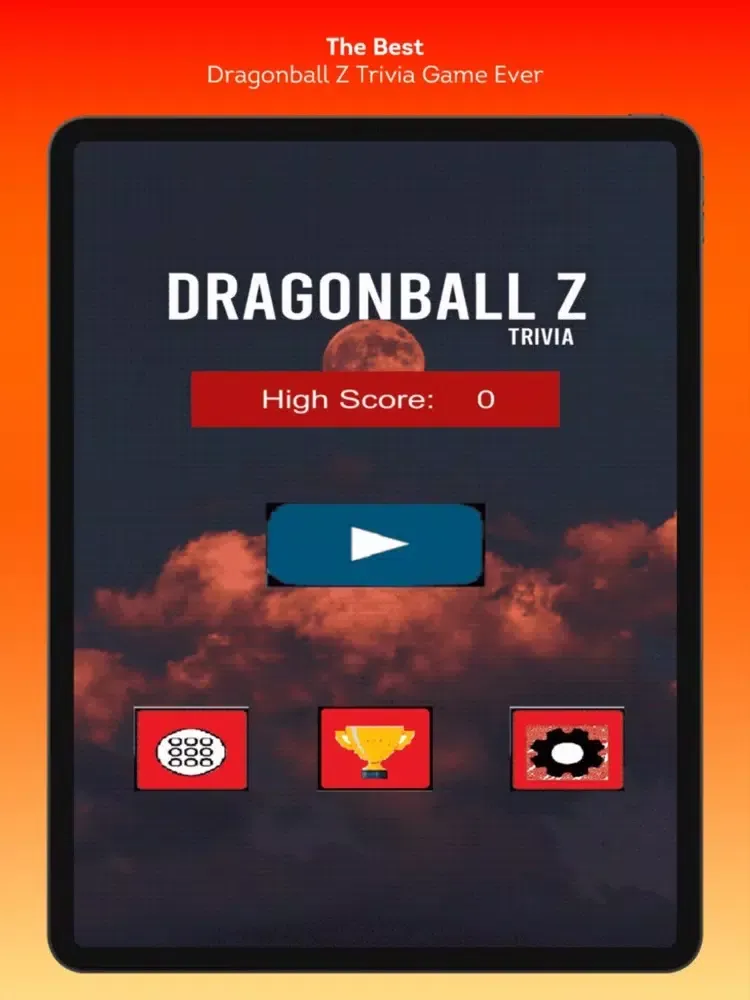 Capturas de tela do DBZ Trivia Challenge iPad 