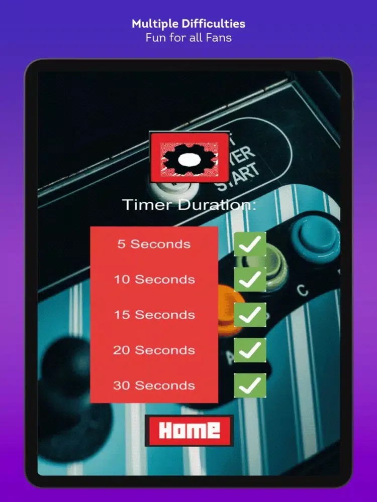ภาพหน้าจอของ Gaming Trivia Challenge iPad 