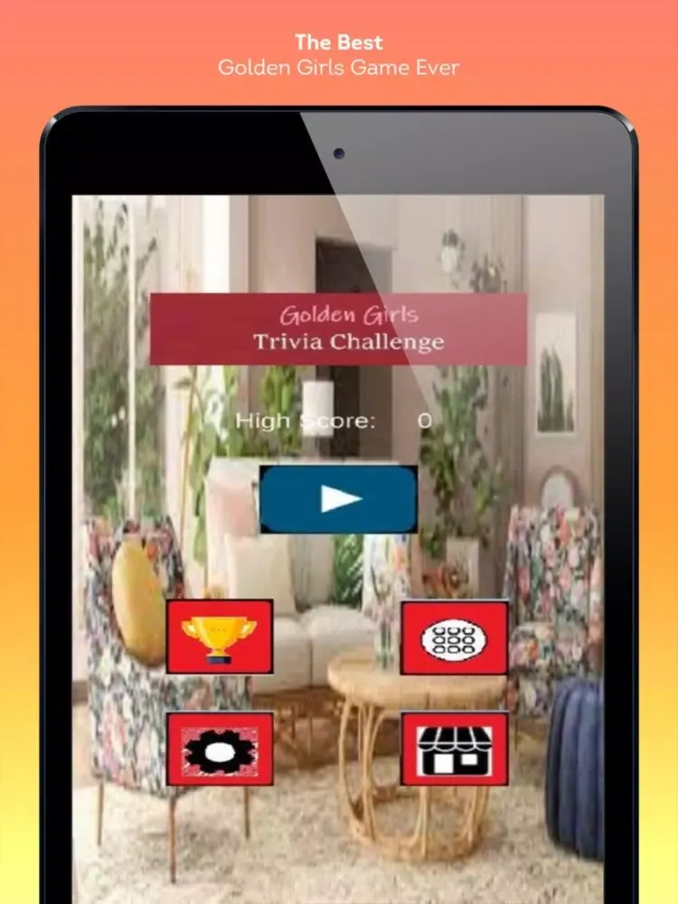 Trivia For Golden Girls iPad  Screenshots