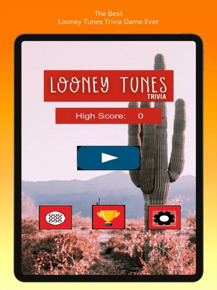 Looney Tunes Trivia Challenge iPad  Screenshots