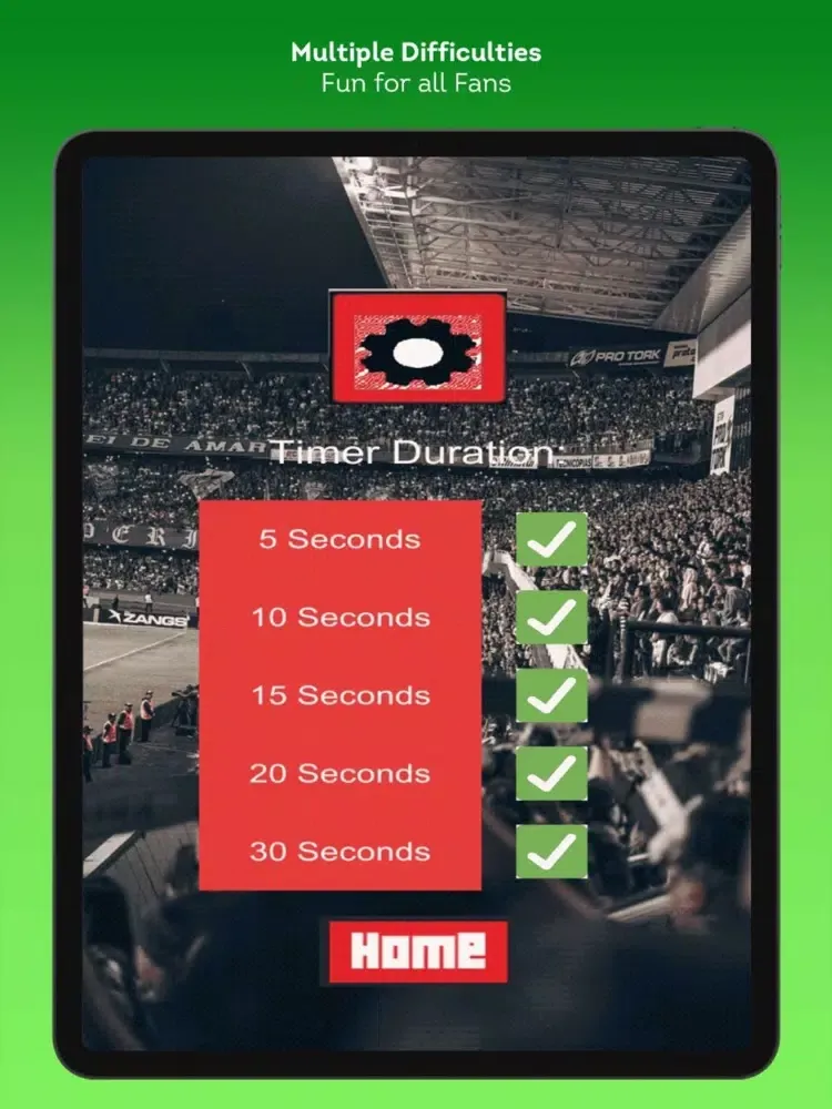 Ảnh chụp màn hình của Soccer Trivia Challenge iPad 