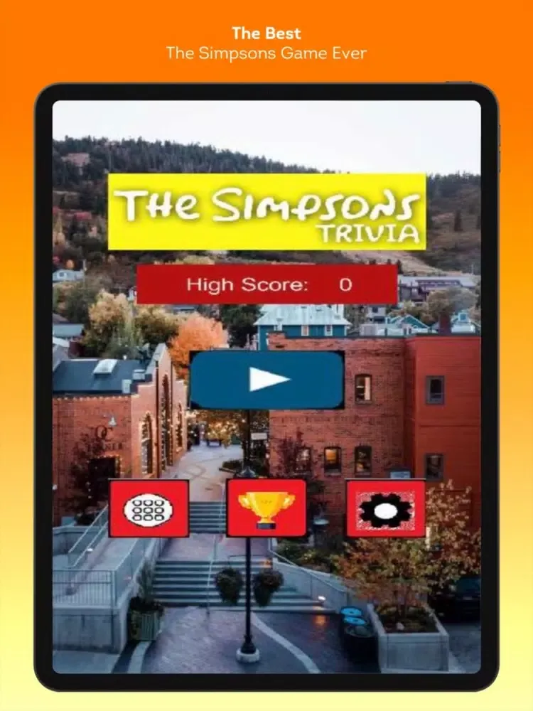Trivia for The Simpsons iPad  Screenshots