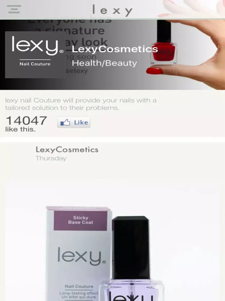 LEXY Nail Couture iPad  Screenshots