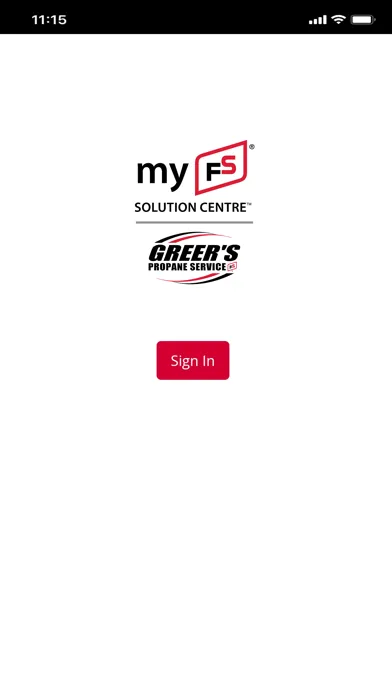 Greer’s Propane Service – myFS Screenshots