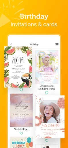 صور Invitation Maker: Card Creator