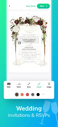 صور Invitation Maker: Card Creator