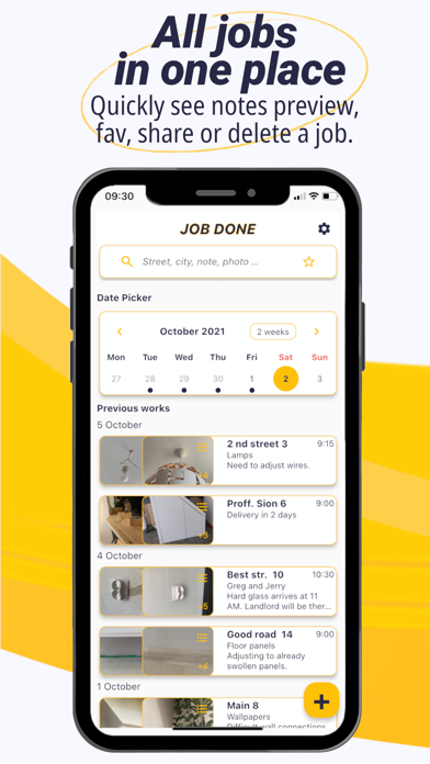 Job Done - Work Manager Screenshots