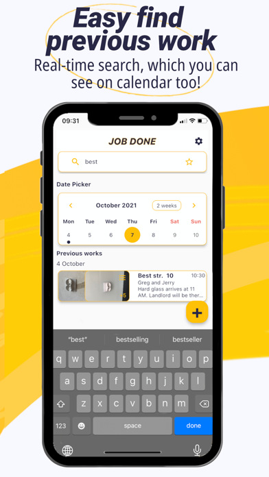 Job Done - Work Manager Screenshots