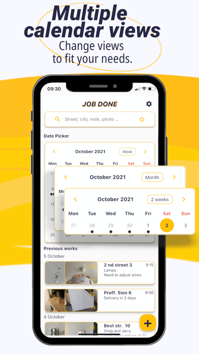 Job Done - Work Manager Screenshots