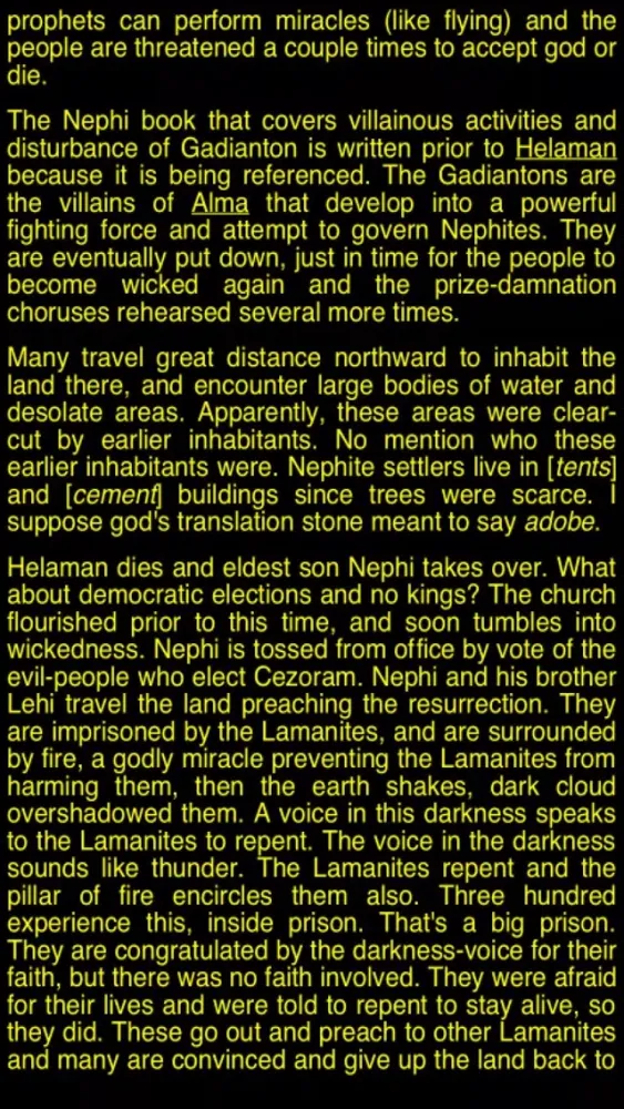 صور Summary Book of Mormon (part III)