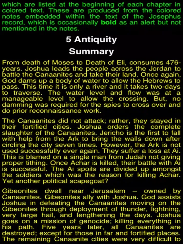 Скриншоты Summary Flavius Josephus (part 2) iPad 