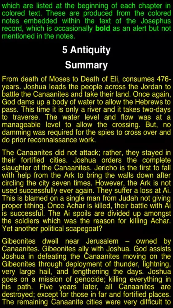 Скриншоты Summary Flavius Josephus (part 2)