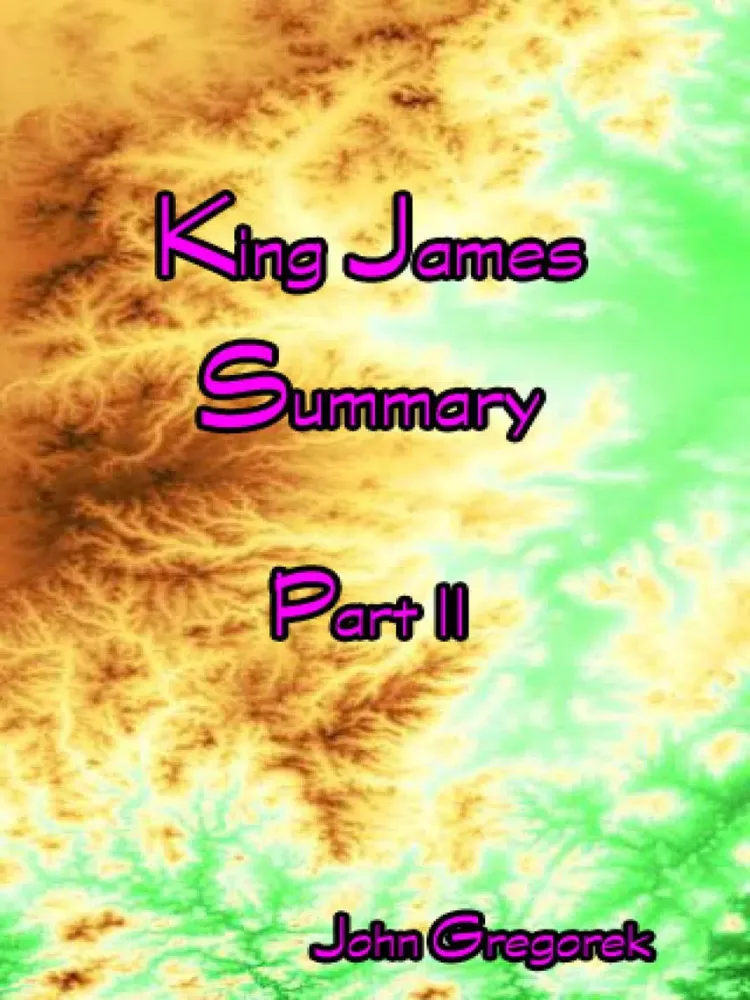 Summary King James Bible (part 2) iPad 应用截图