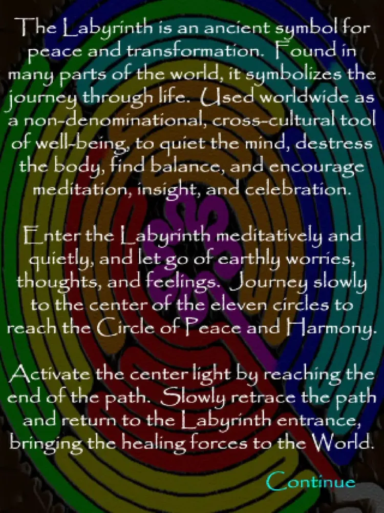 Labyrinth Walk iPad  Ekran Görüntüleri
