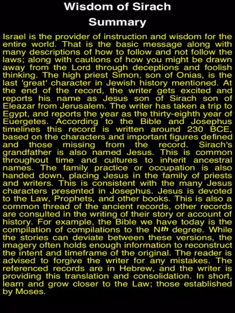 Summary Old Testament Apocrypha (Part 3) iPad  سکرین شاٹس