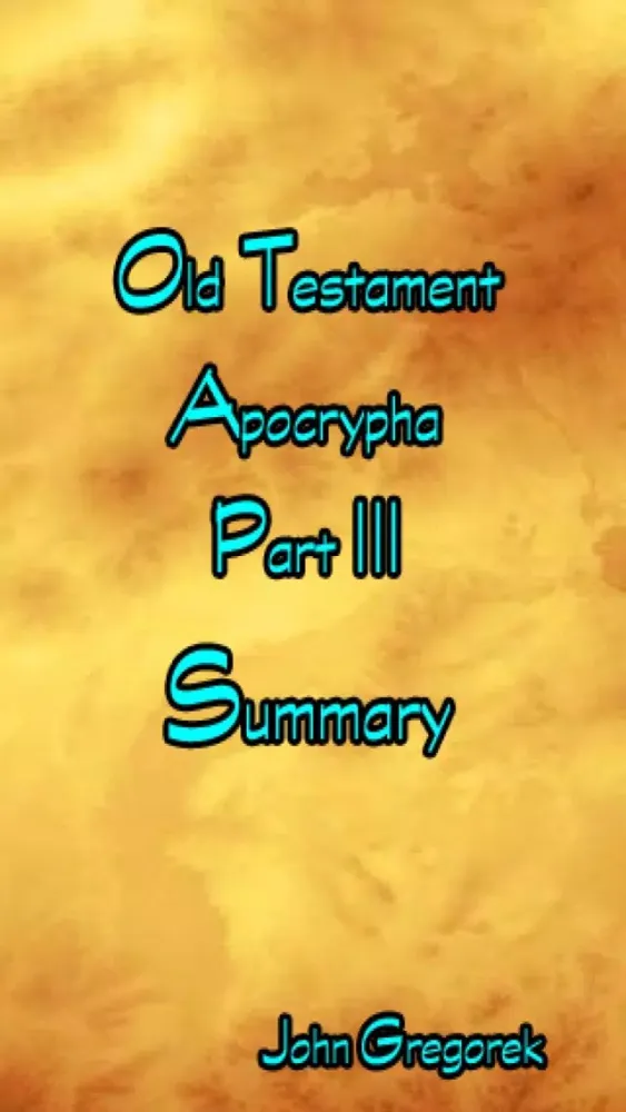 Summary Old Testament Apocrypha (Part 3) سکرین شاٹس