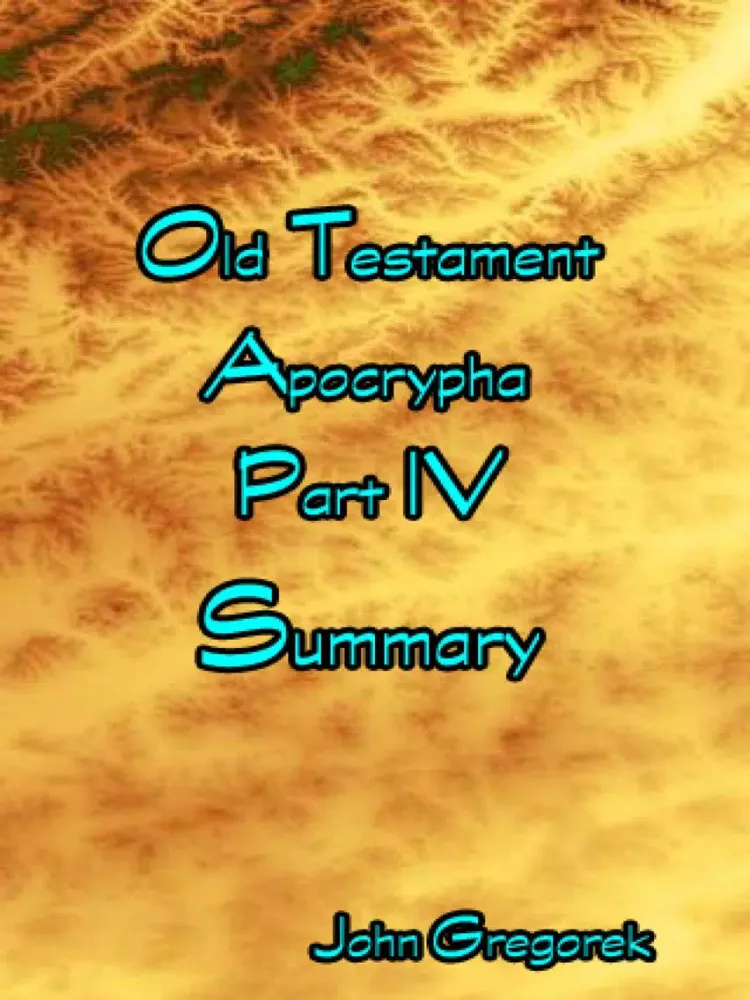 Captures d'écran de Summary Old Testament Apocrypha (Part 4) iPad 