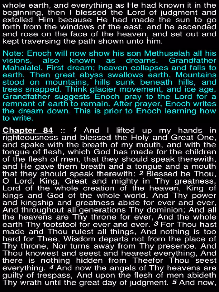 Screenshot di Summary Pseudepigrapha Books (part-1) iPad 