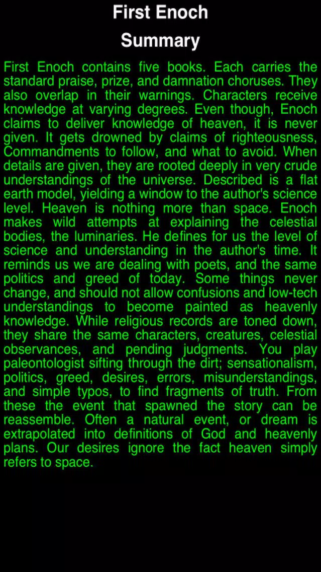 Screenshot di Summary Pseudepigrapha Books (part-1)