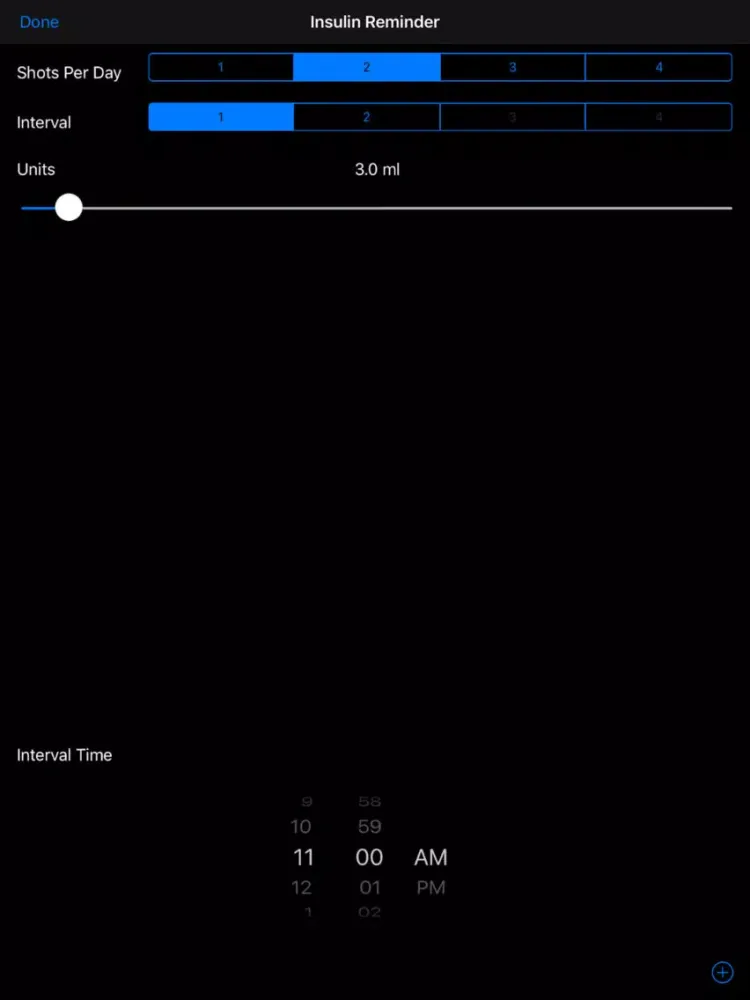 Insulin RX iPad  স্ক্রিনশট