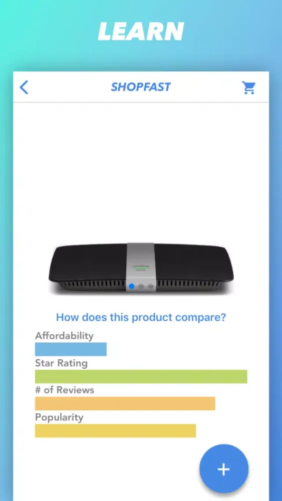 Captures d'écran de Shopfast - Product Recommender