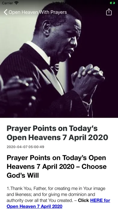 Скриншоты Open Heavens Devotion