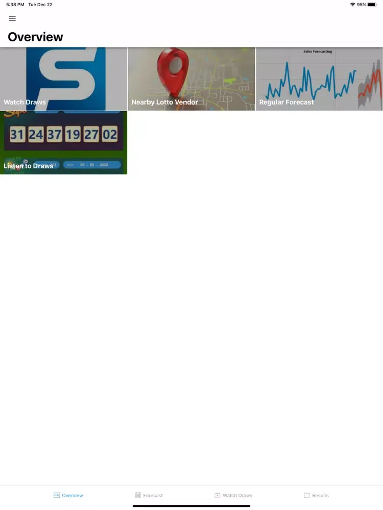 Captures d'écran de SG Toto 4D Results iPad 