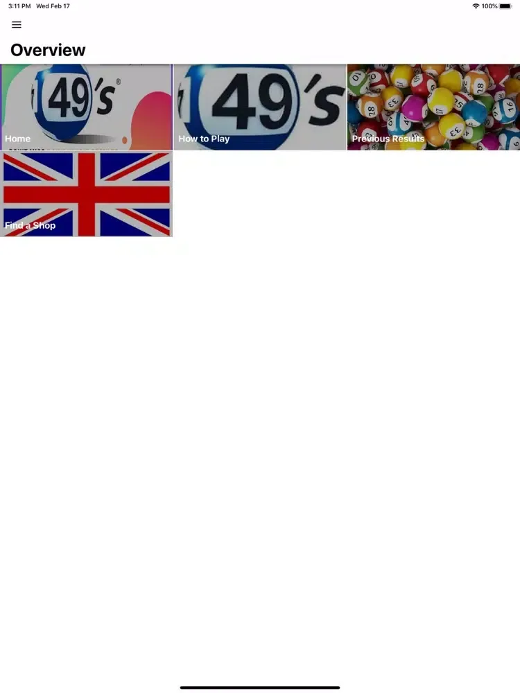 ภาพหน้าจอของ Uk49s Results iPad 
